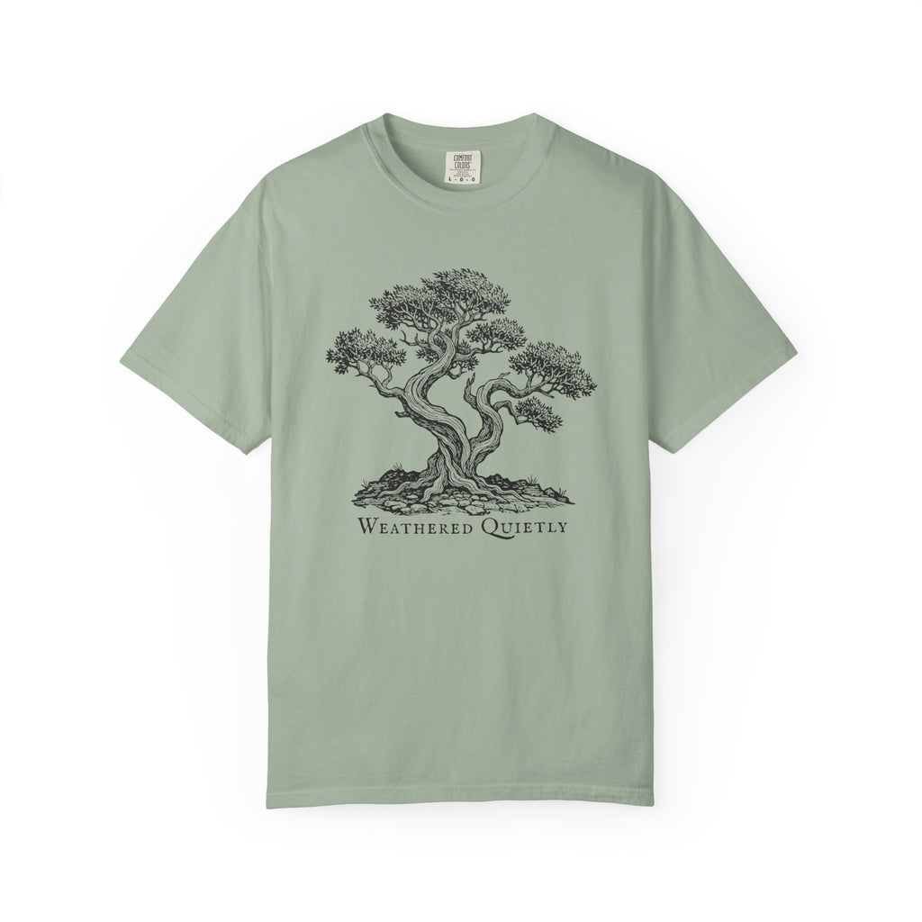 Weathered Quietly Tree T-Shirt