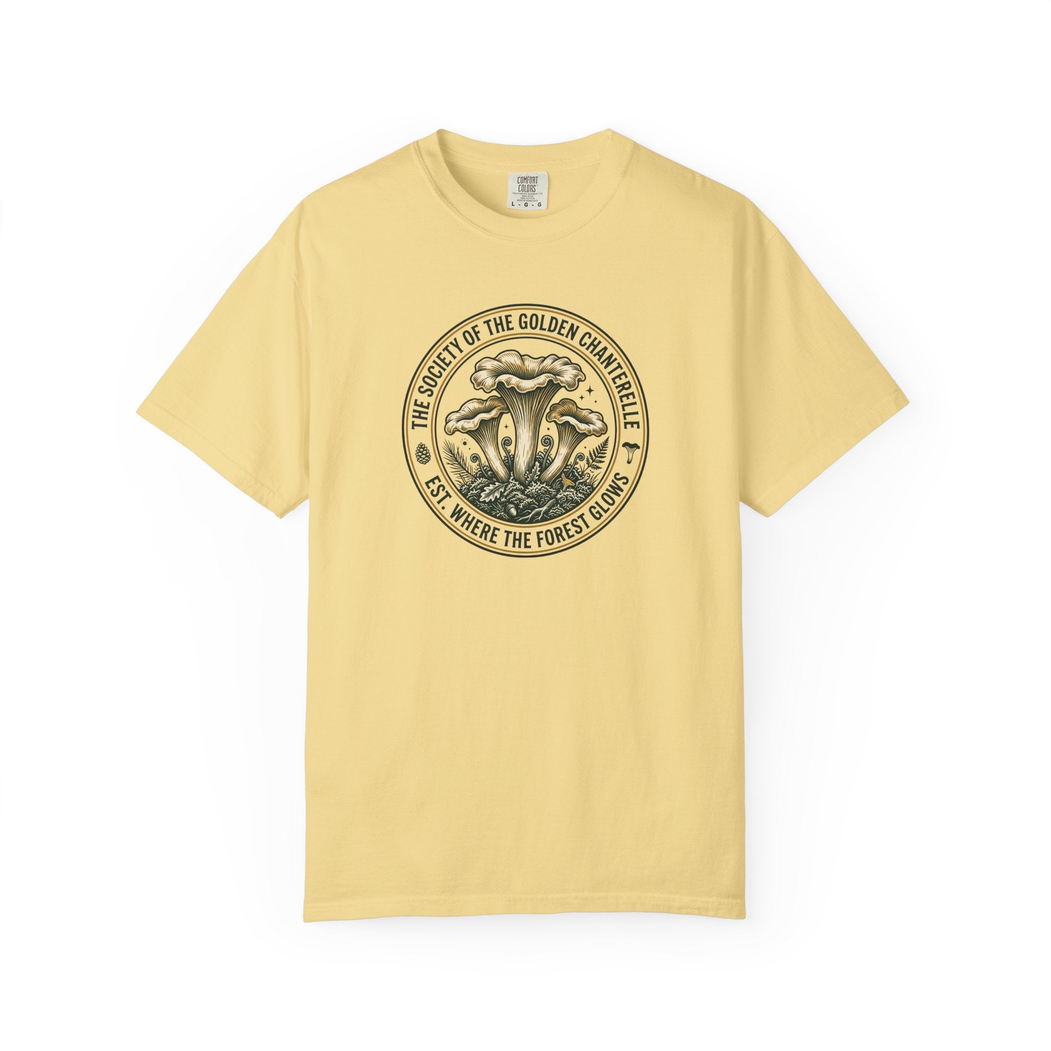 Society of the Golden Chanterelle Mushroom T-Shirt