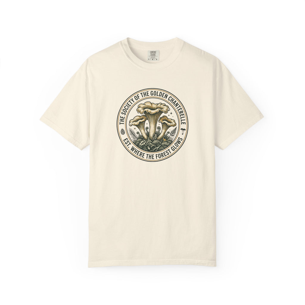 Society of the Golden Chanterelle Mushroom T-Shirt