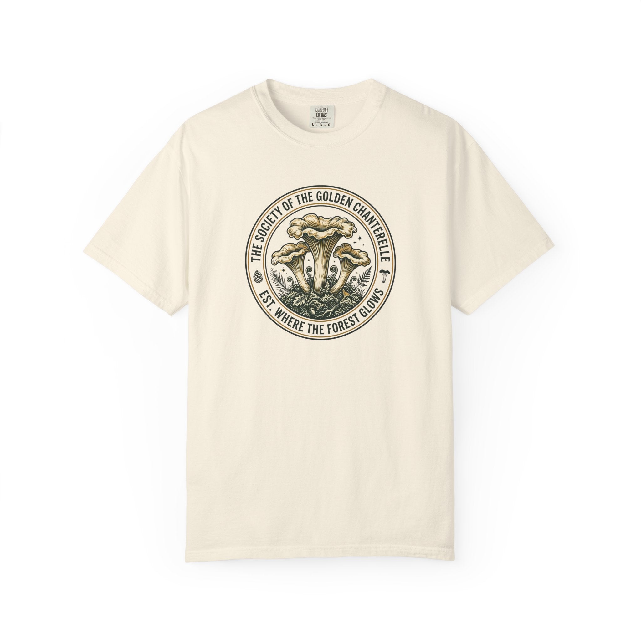Society of the Golden Chanterelle Mushroom T-Shirt