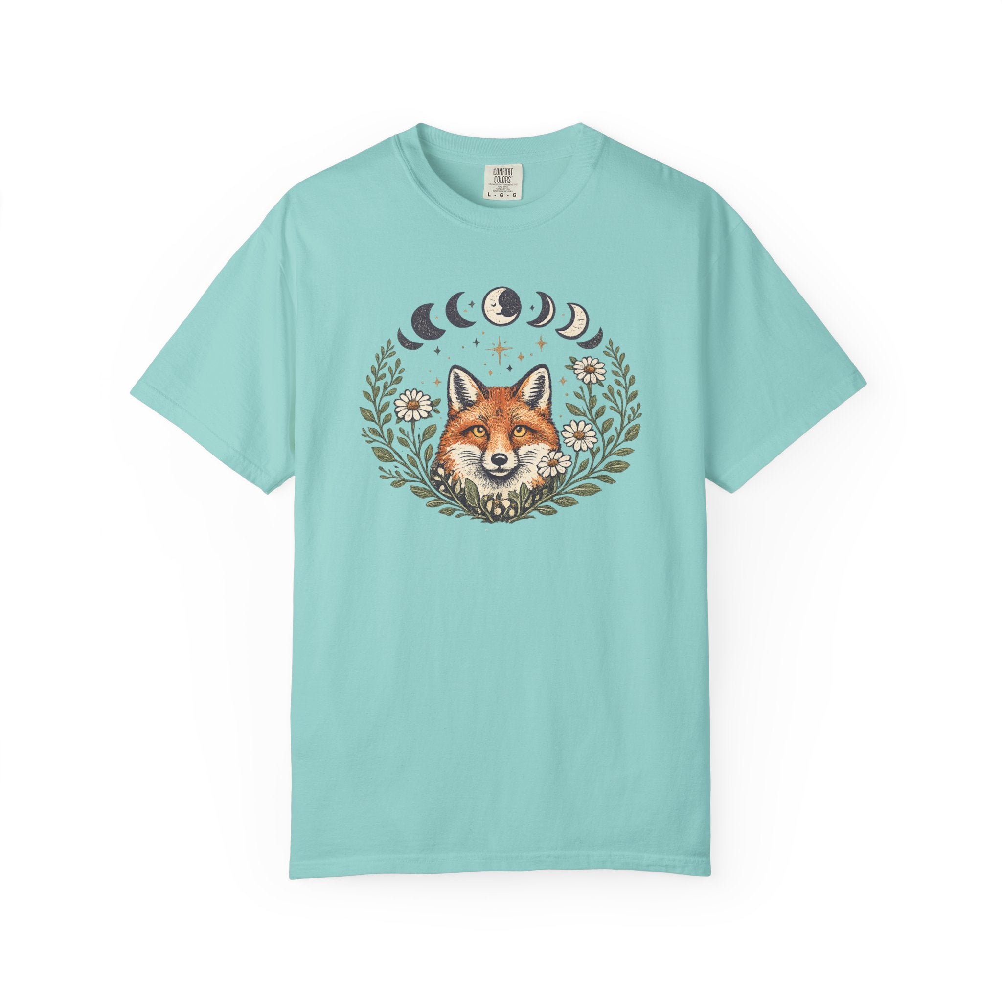 Moon Phase Fox T-Shirt