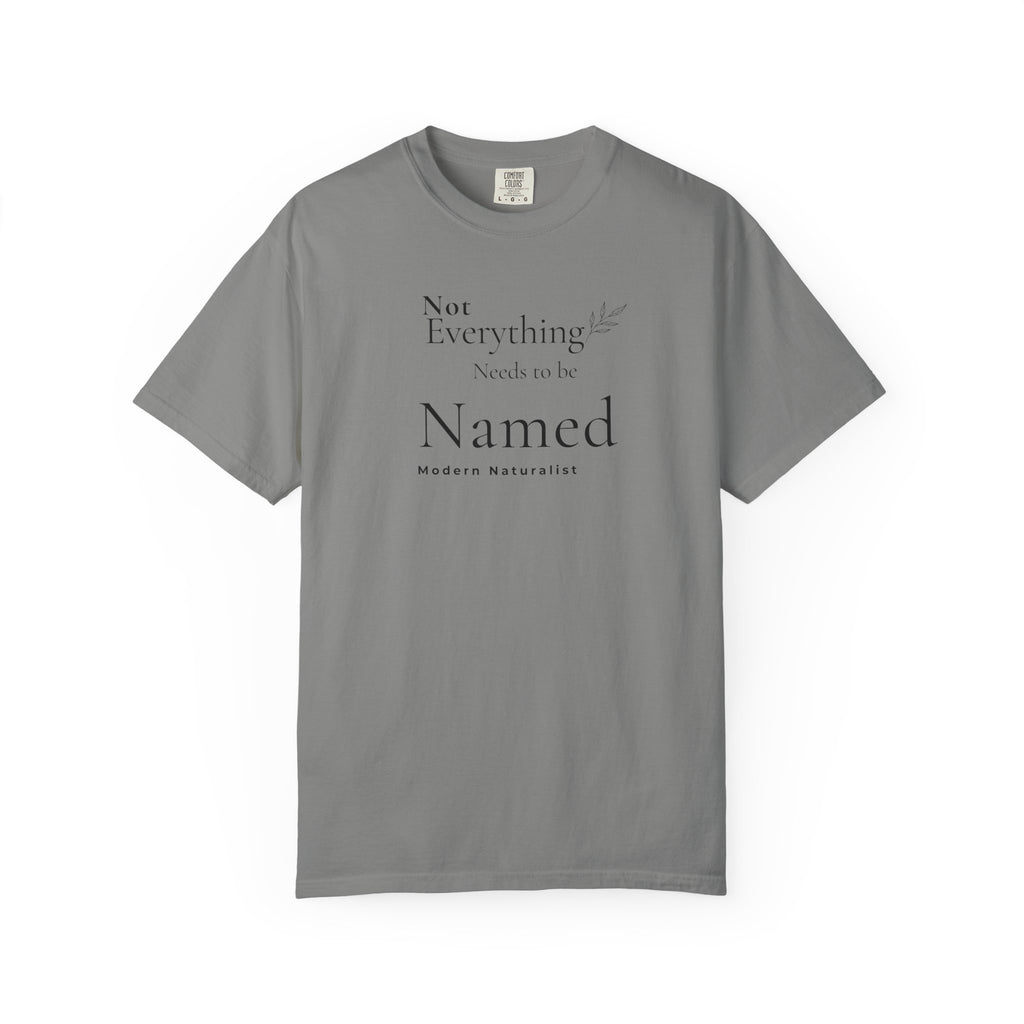 Not Everything Needs to be Named T-Shirt