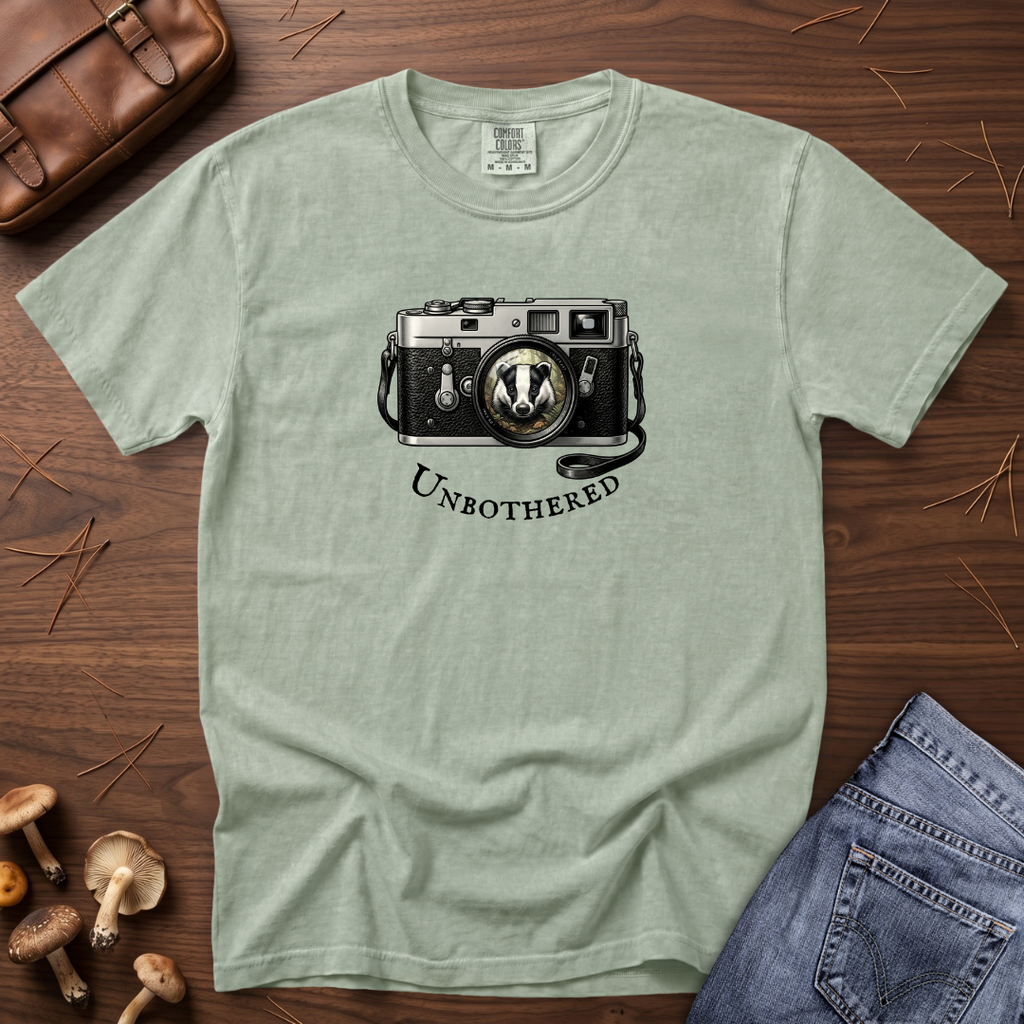 Badger Unbothered Camera T-Shirt
