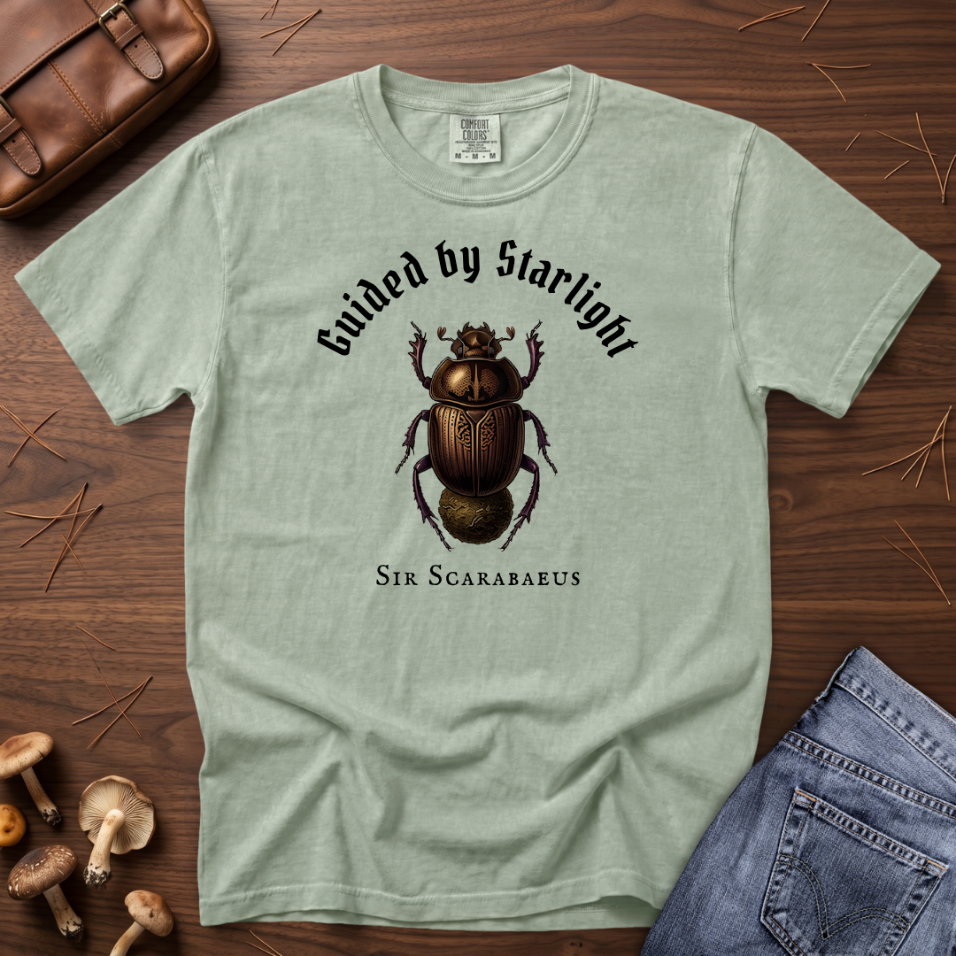 Guided By Starlight Dung Beetle T-Shirt
