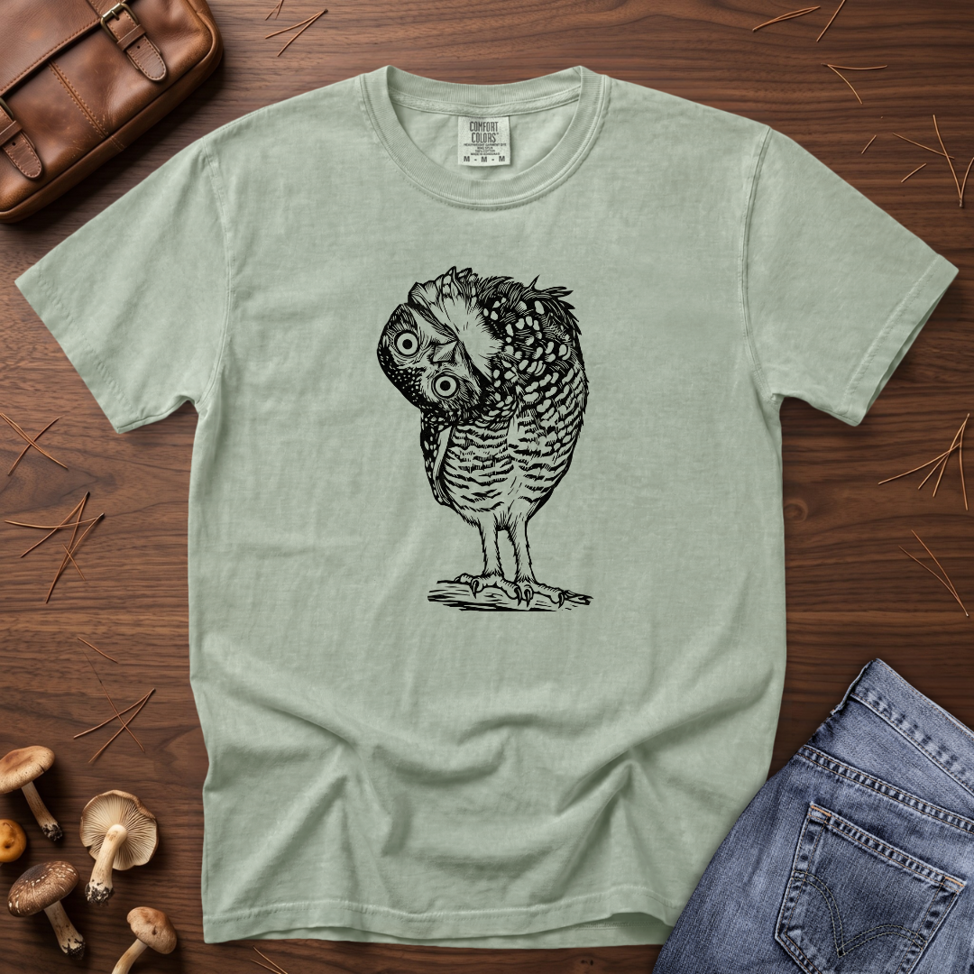 Curious Burrowing Owl T-Shirt