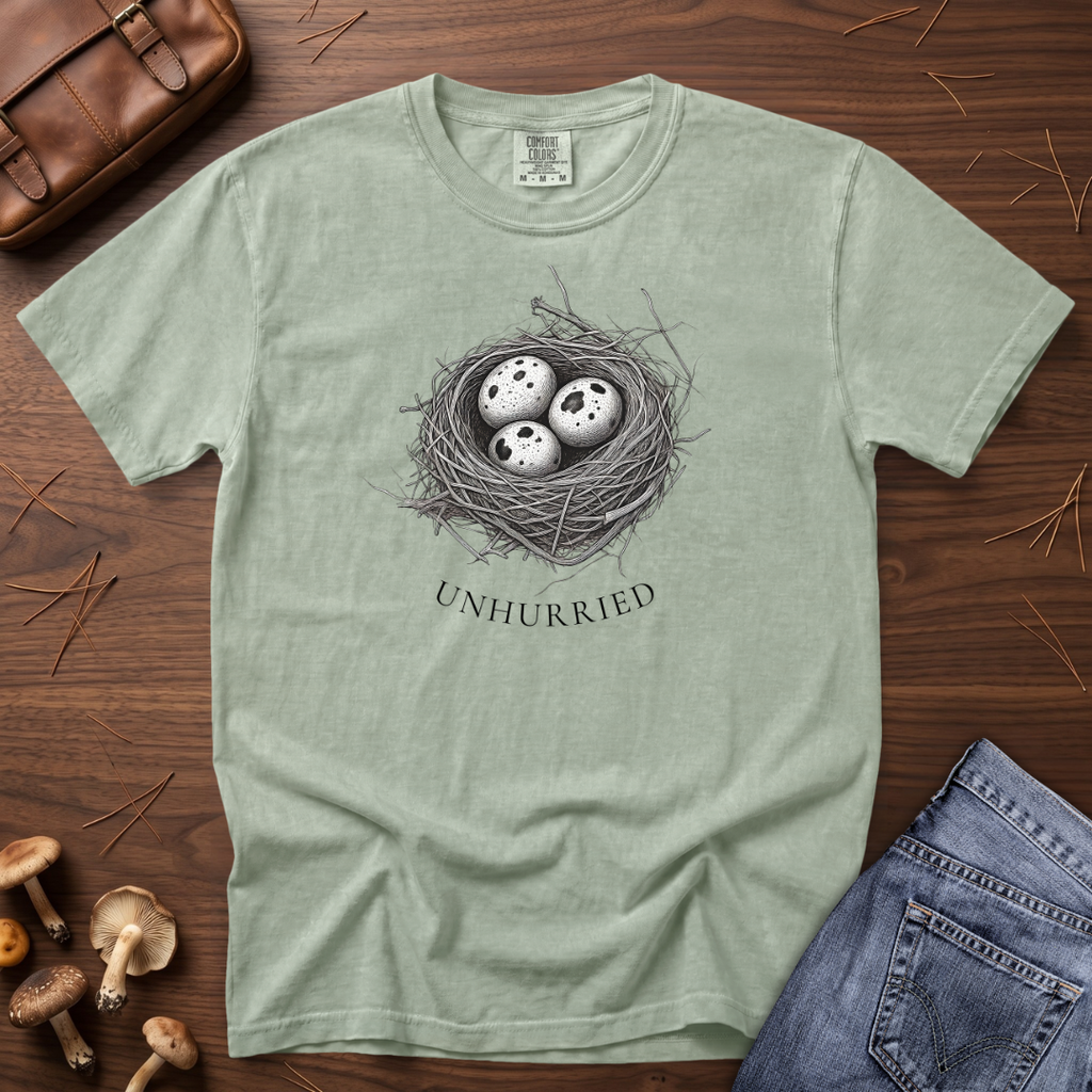 Unhurried Bird's Nest T-Shirt