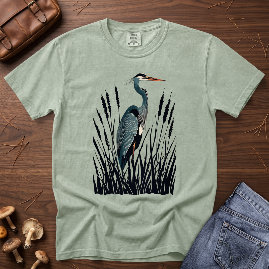 Marsh Heron T-Shirt