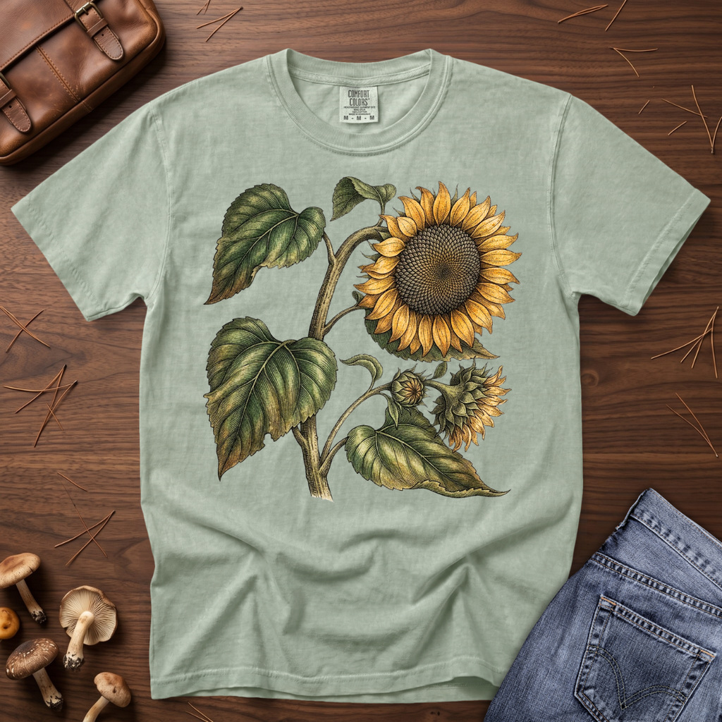Sunflower Study 2 T-Shirt