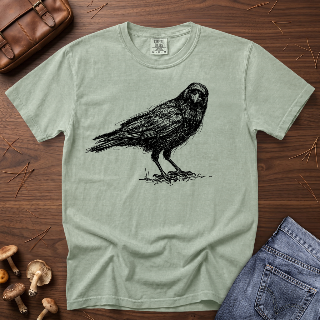 Crow Sketch II T-Shirt