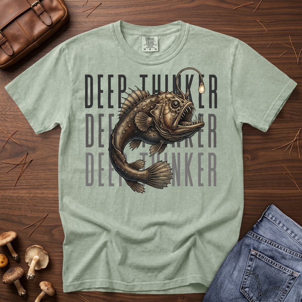 Deep Thinker - Anglerfish T-Shirt