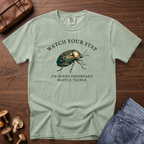 Watch Your Step Beetle T-Shirt