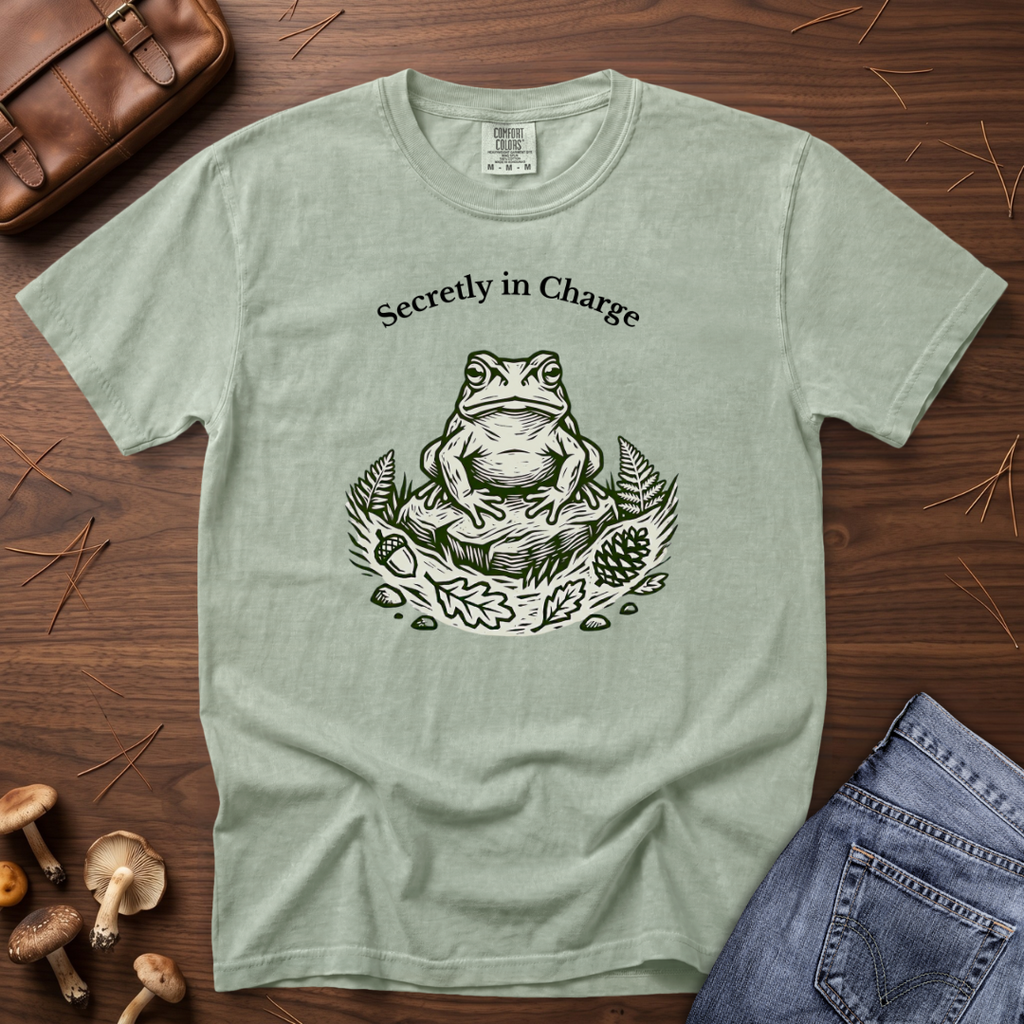 Secretly in Charge Toad T-Shirt