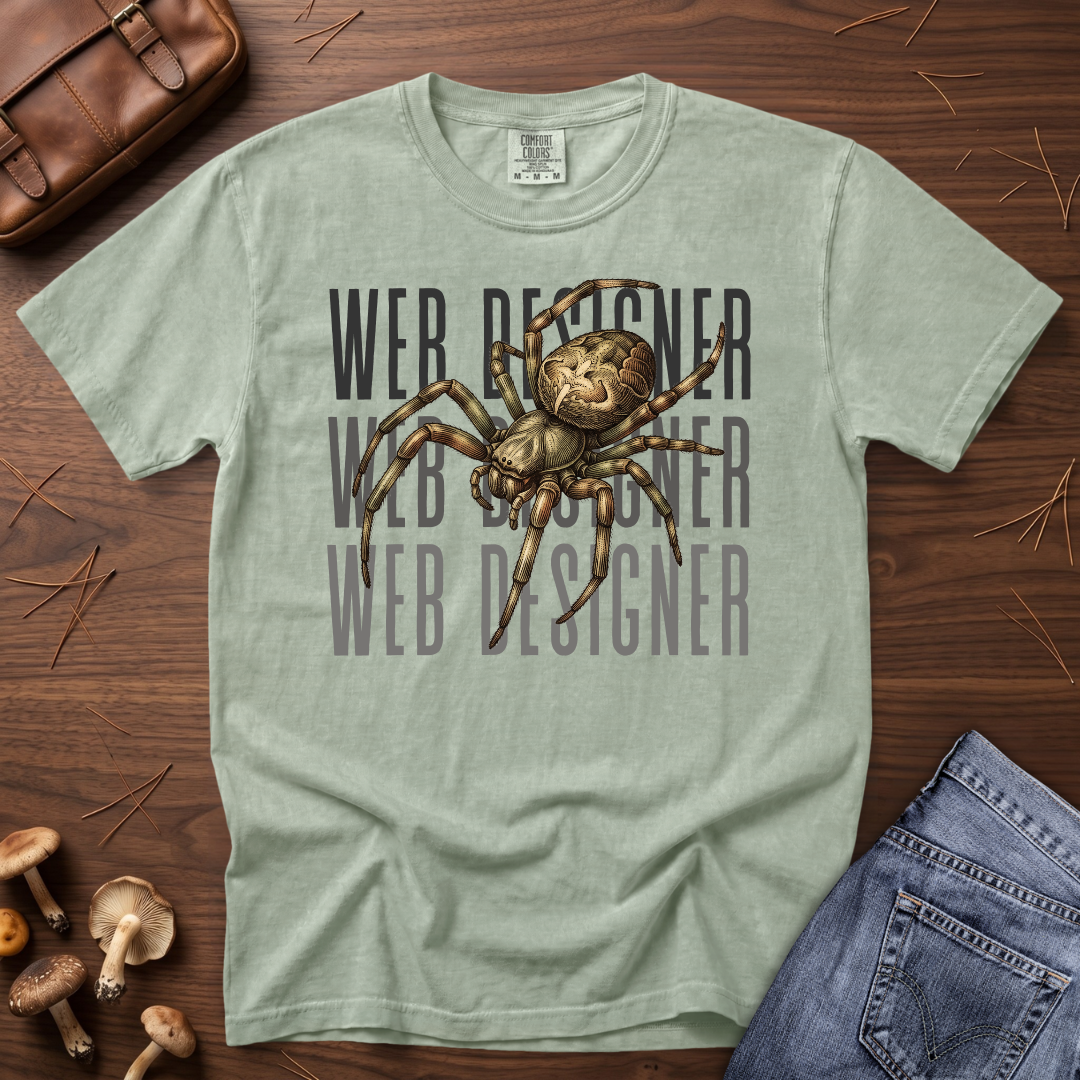 Web Designer - Spider T-Shirt