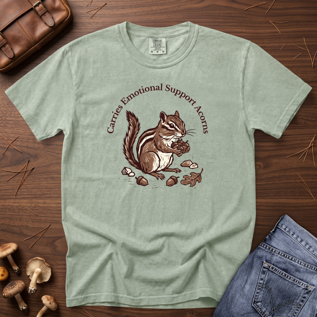Emotional Support Acorns T-Shirt