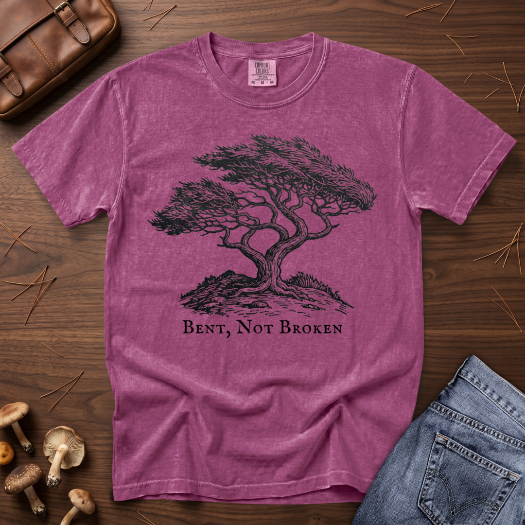Bent Not Broken Tree T-Shirt