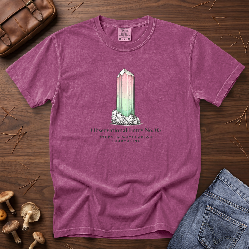 Tourmaline Specimen #03 T-Shirt