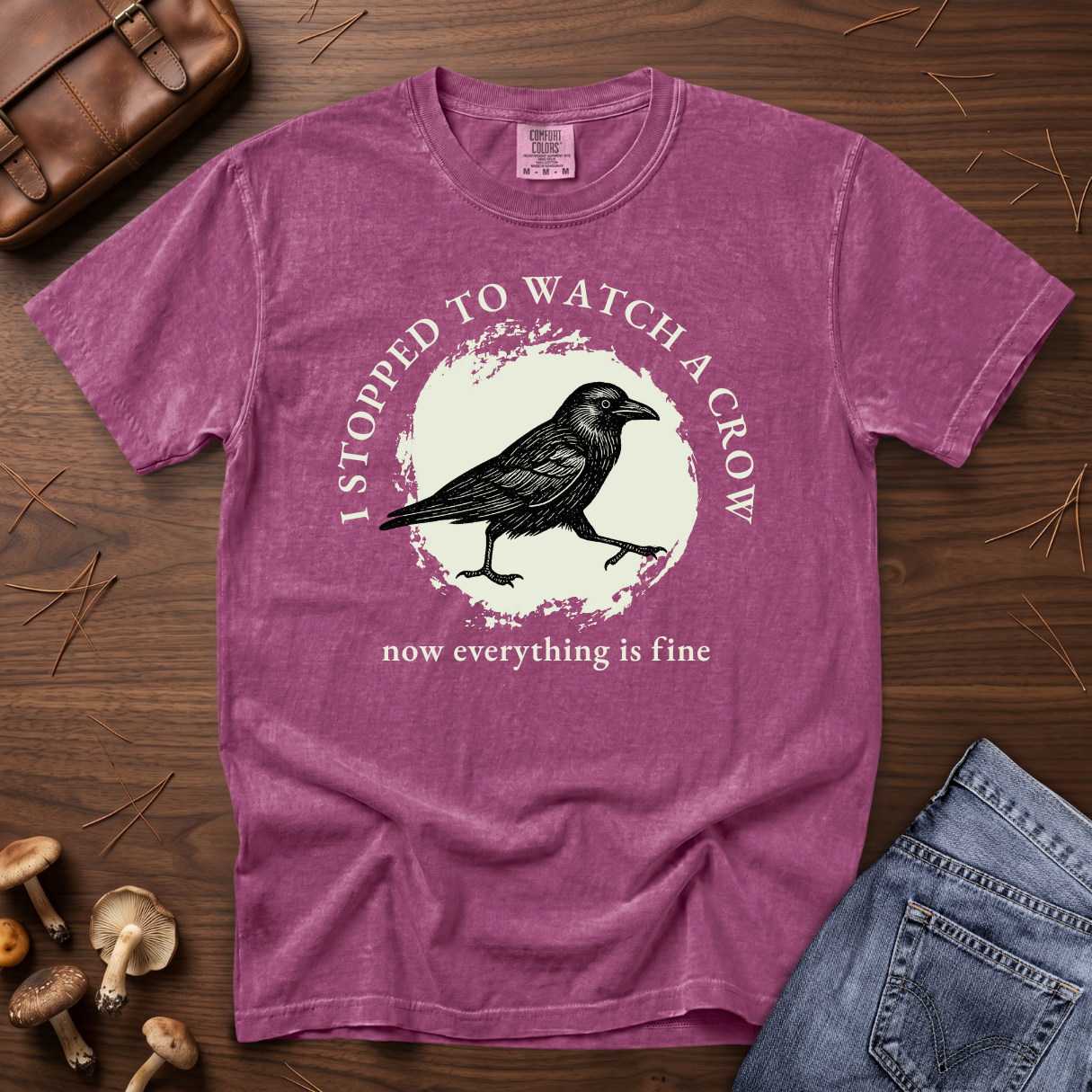 I Stopped to Watch a Crow