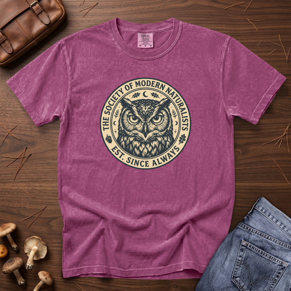 Society of Modern Naturalists Owl T-Shirt