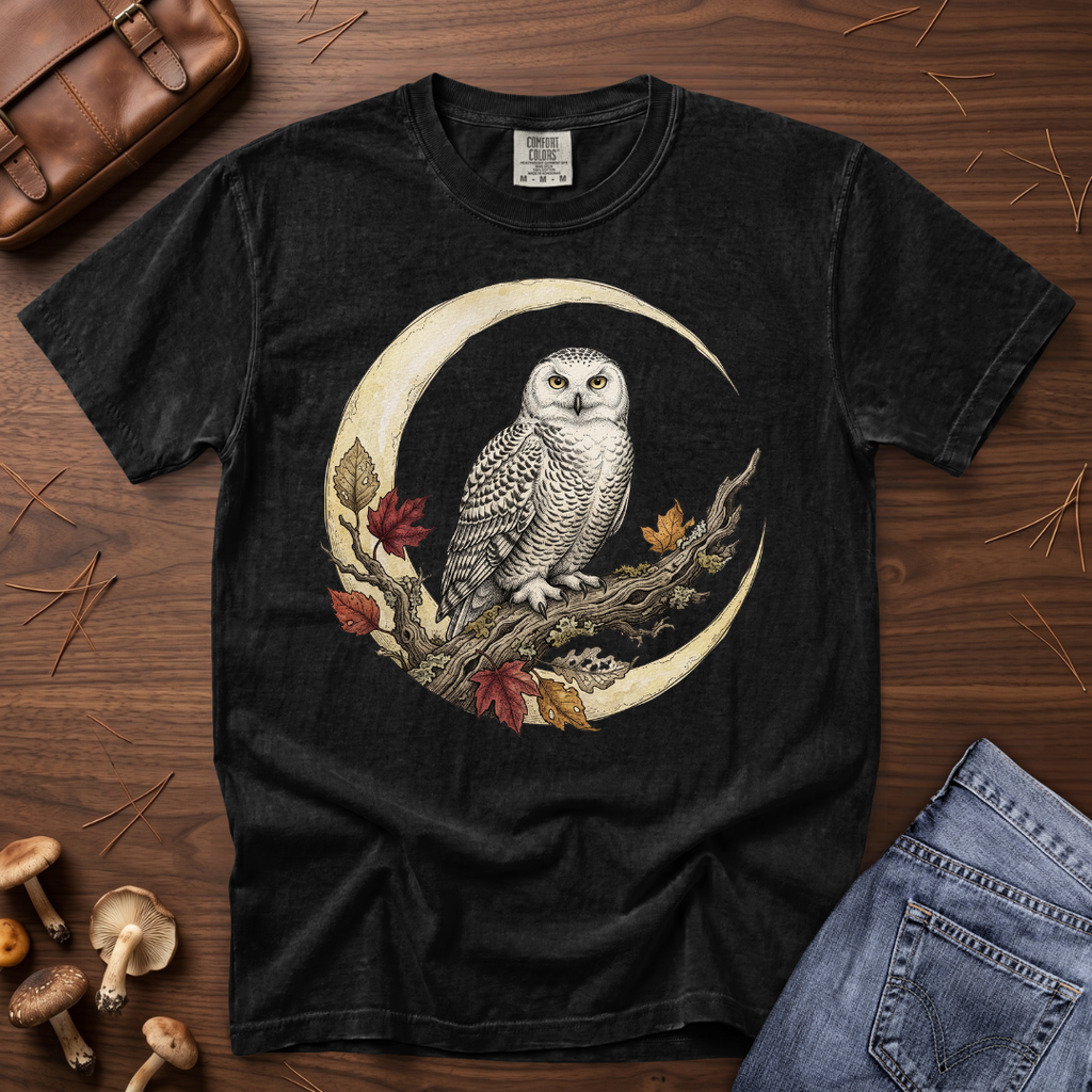 Snowy Owl in Fall T-Shirt