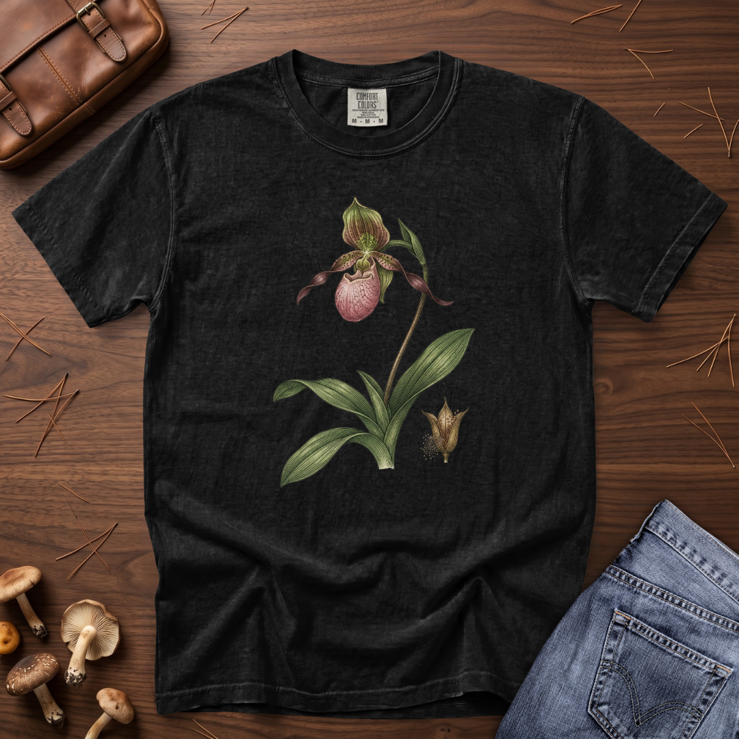 Lady Slipper Orchid T-Shirt