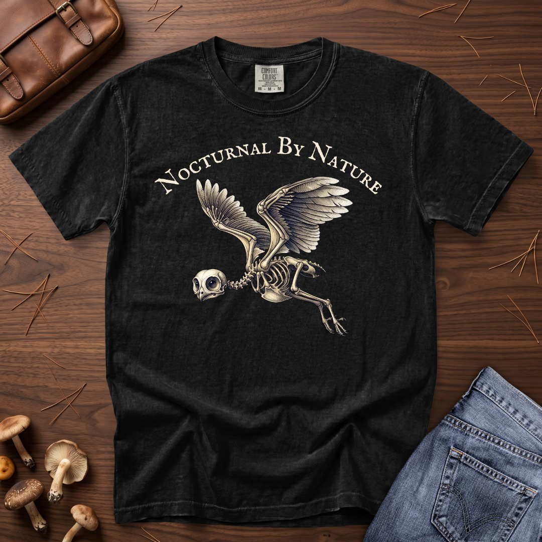 Nocturnal by Nature Owl T-Shirt