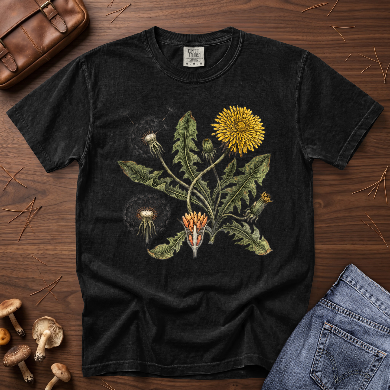 Dandelion Study T-Shirt