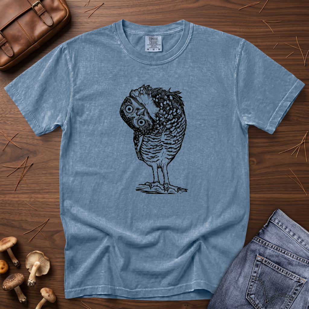Curious Burrowing Owl T-Shirt