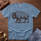 Bison Topographic T-Shirt