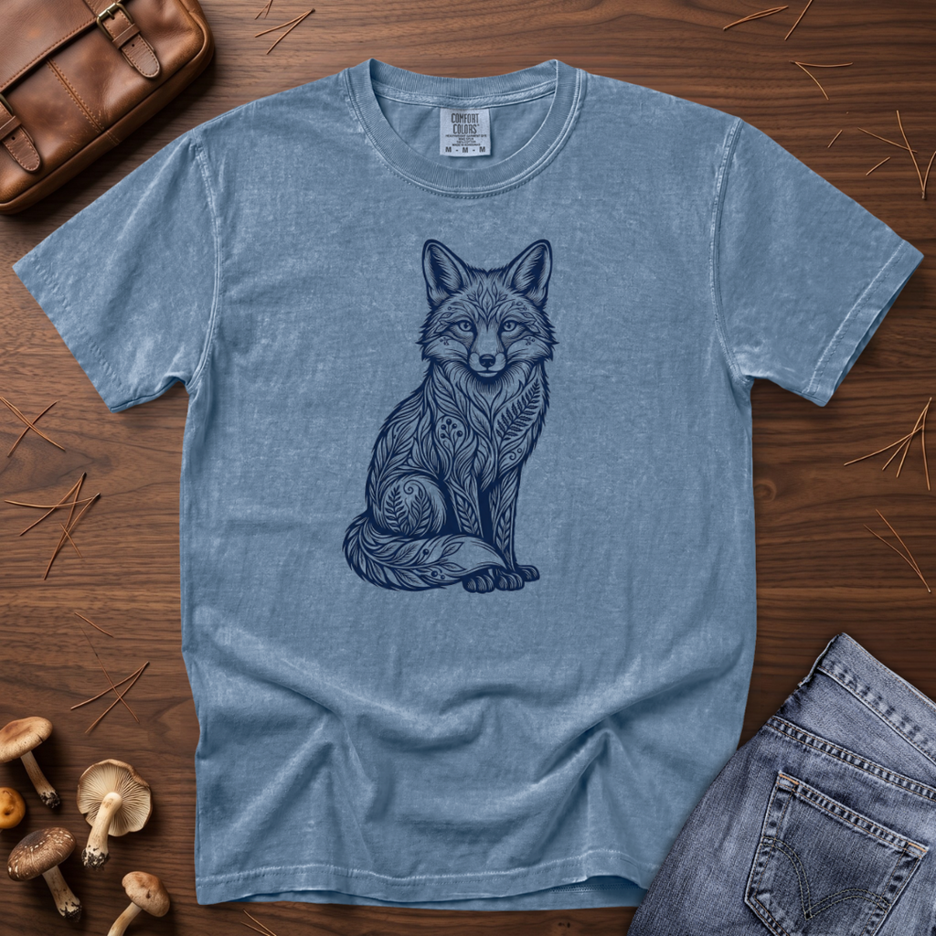 Woodland Sitting Fox T-Shirt