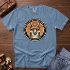 Quiet Watcher Society Fox Badge T-Shirt