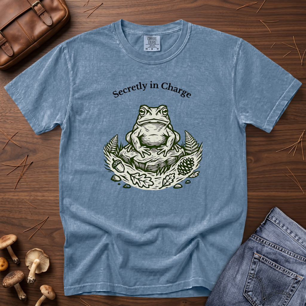Secretly in Charge Toad T-Shirt