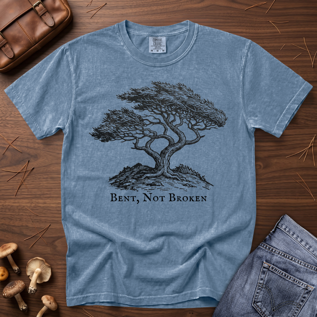 Bent Not Broken Tree T-Shirt