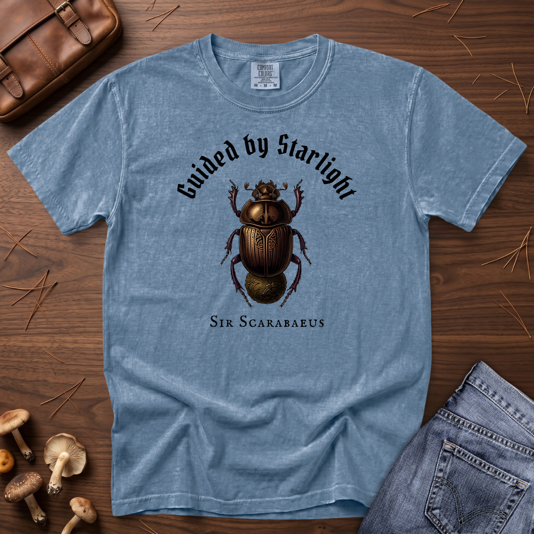 Guided By Starlight Dung Beetle T-Shirt