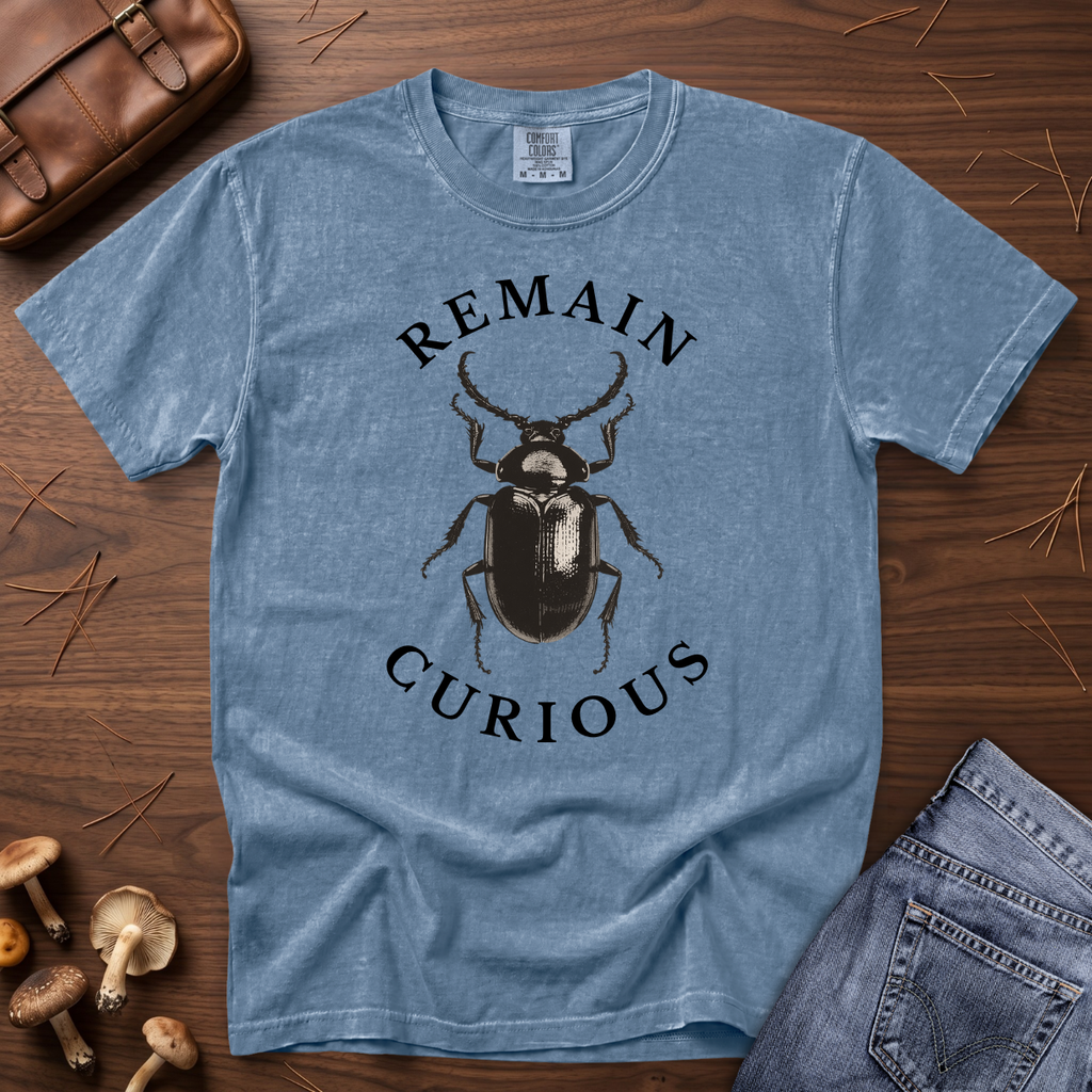 Remain Curious Beetle T-Shirt
