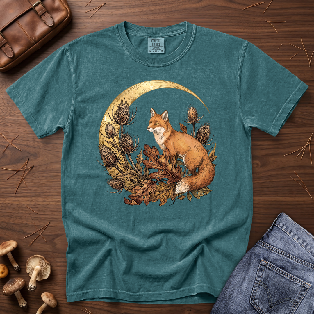 Golden Crescent Fox T-Shirt