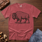 Bison Topographic T-Shirt