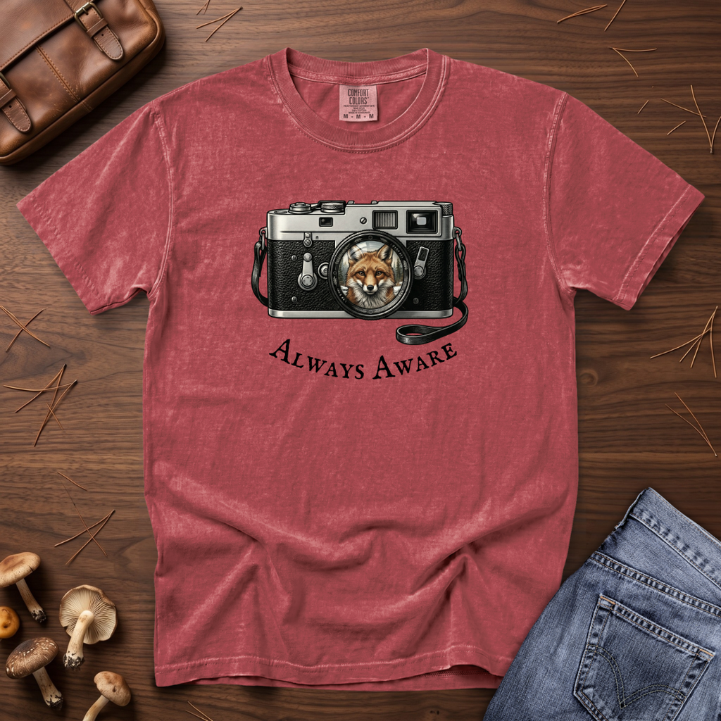 Fox - Always Aware Camera T-Shirt