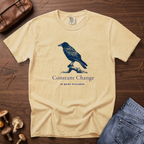 Constant Change in Quiet Stillness Crow T-Shirt