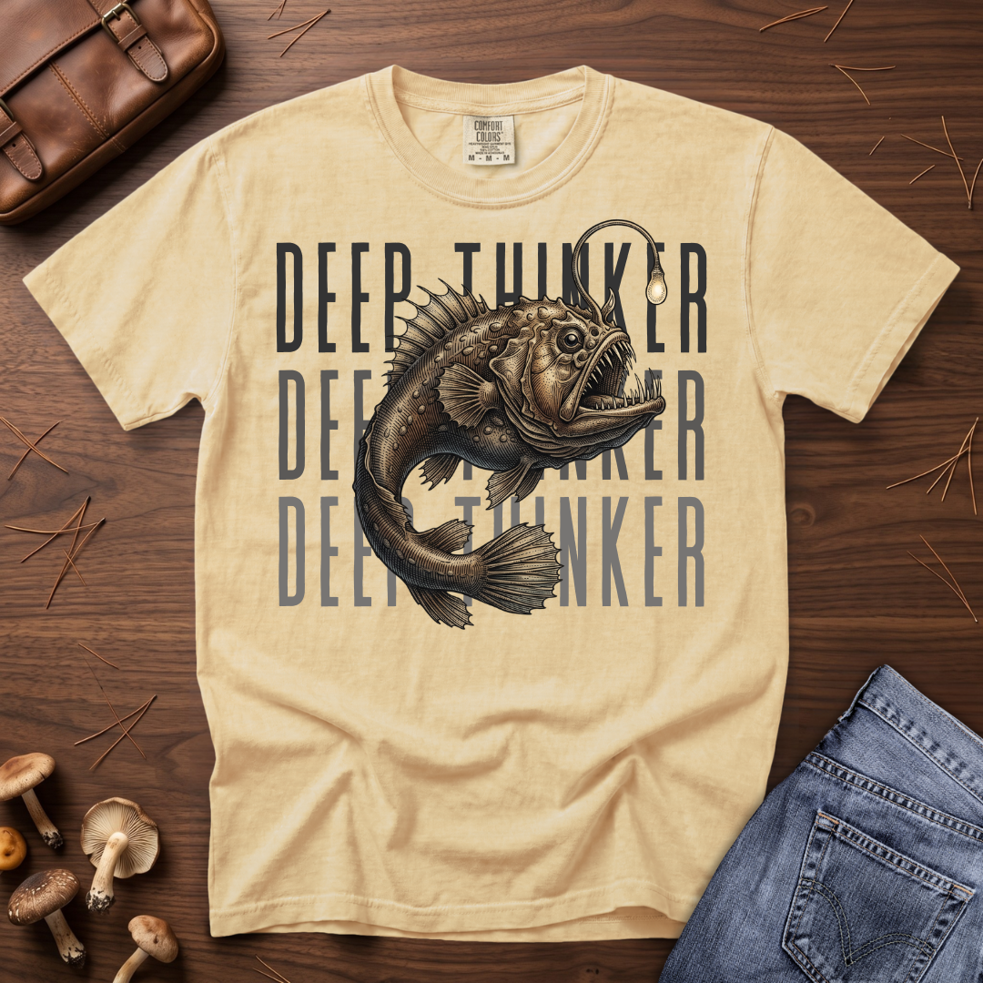 Deep Thinker - Anglerfish T-Shirt
