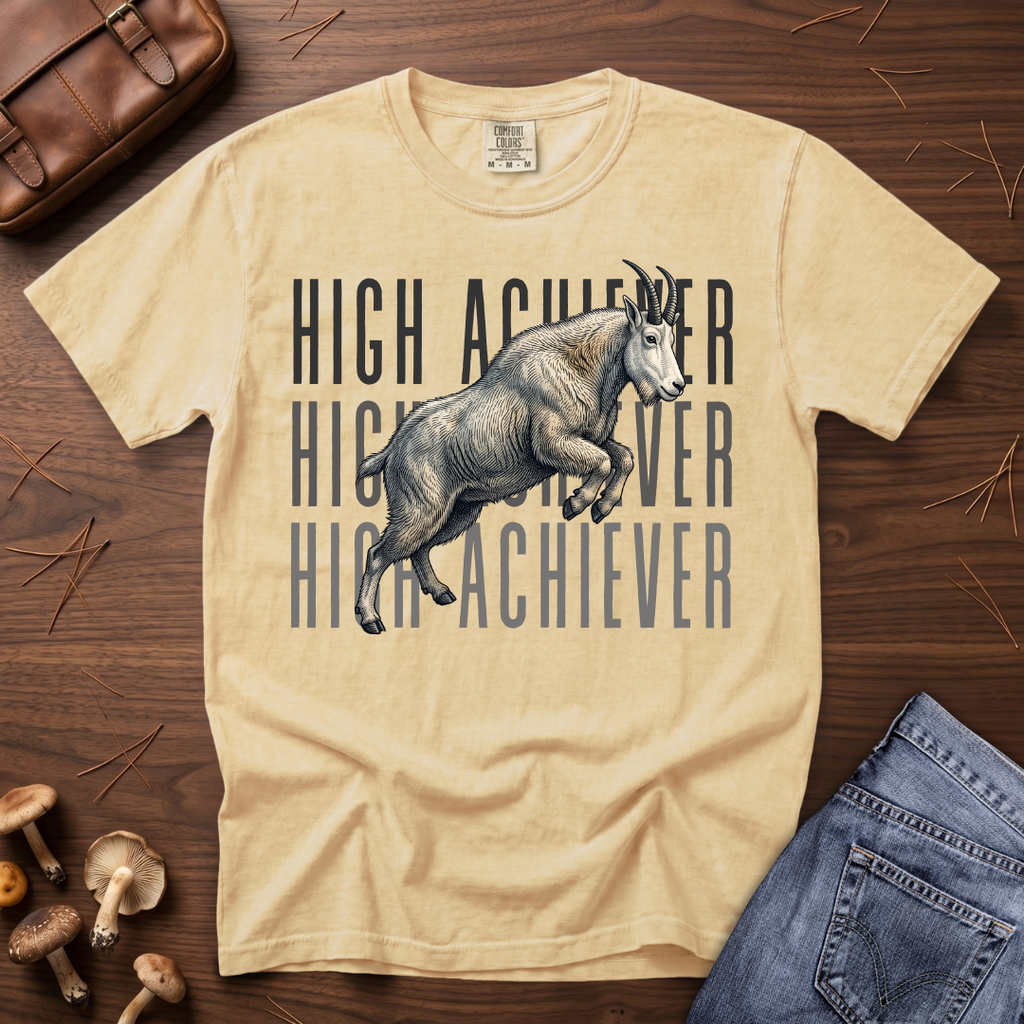 High Achiever - Mountain Goat T-Shirt