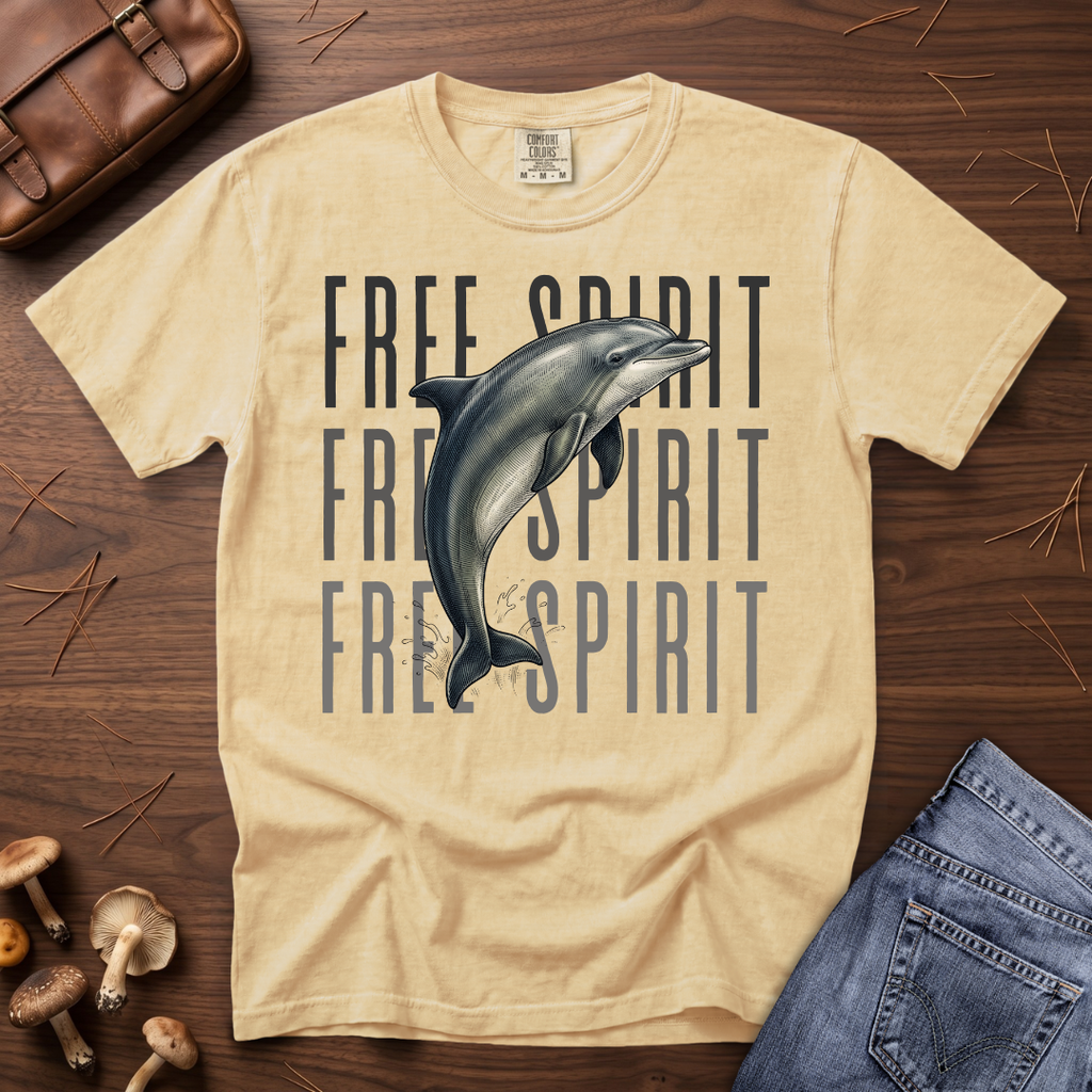 Free Spirit - Dolphin T-Shirt