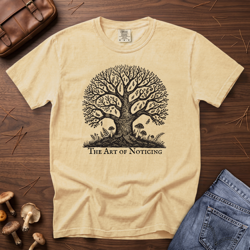 The Art of Noticing Tree T-Shirt