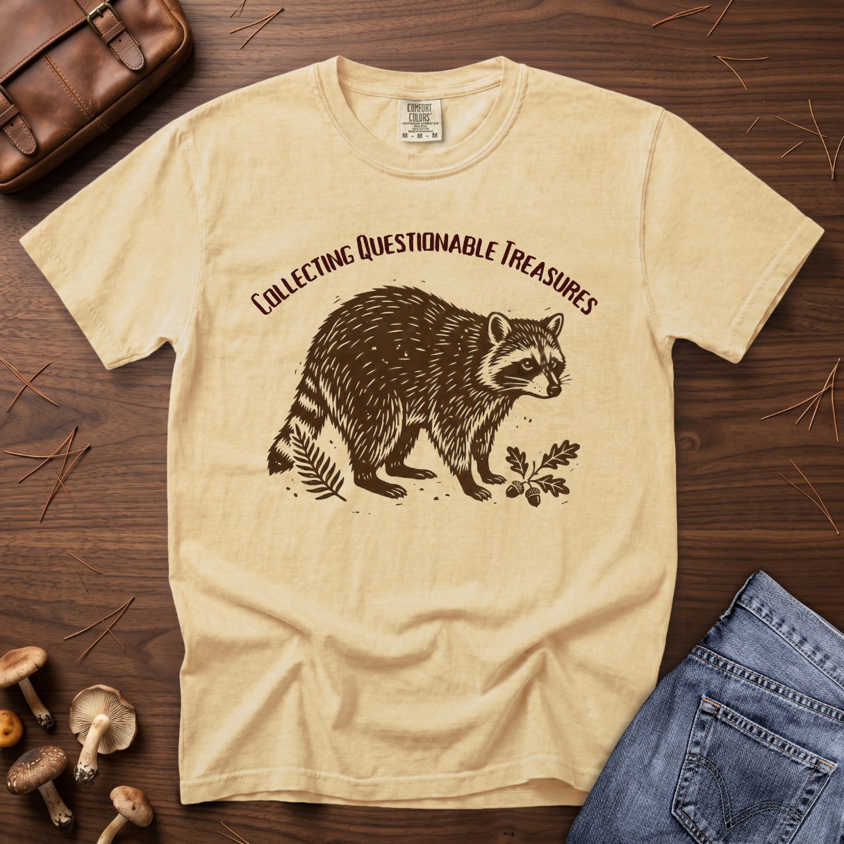 Collecting Questionable Treasures Raccoon T-Shirt