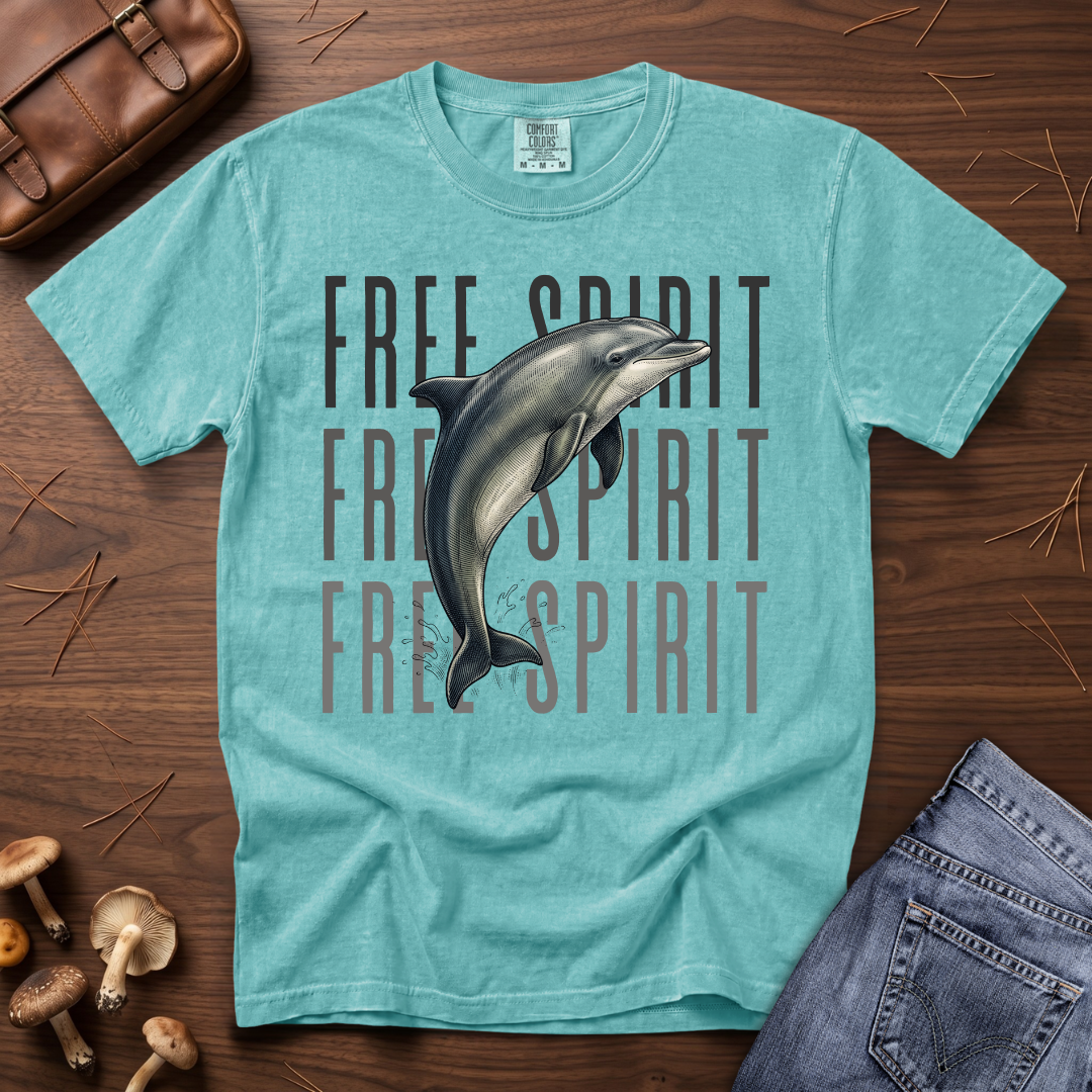Free Spirit - Dolphin T-Shirt