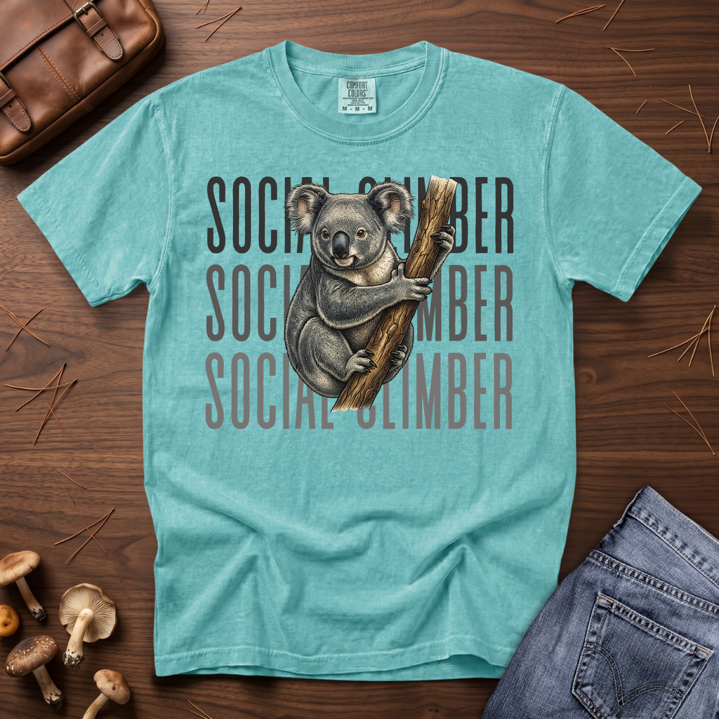 Social Climber - Koala Bear T-Shirt