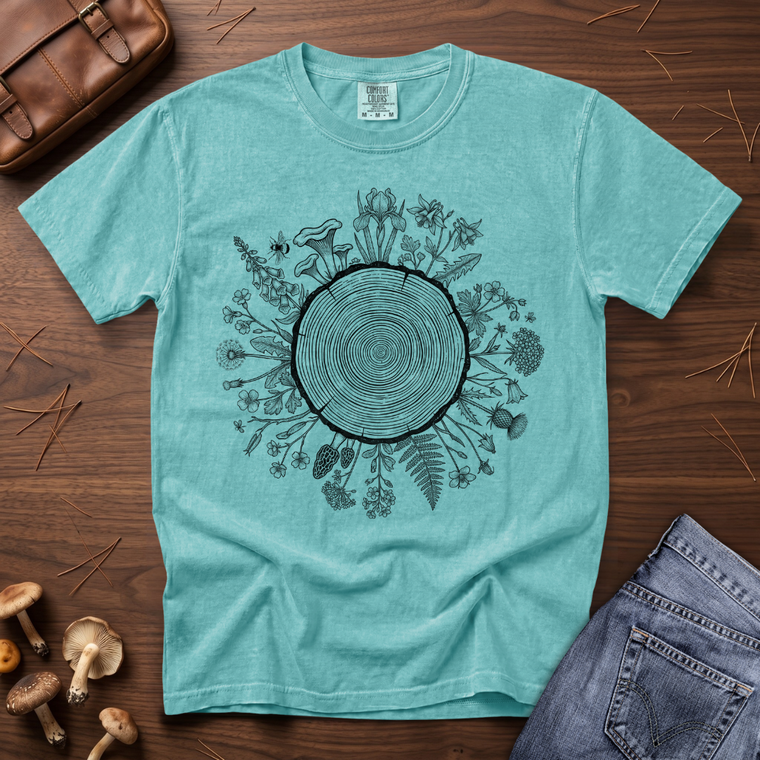 Wildflower Tree Ring T-Shirt