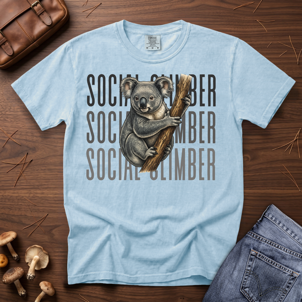 Social Climber - Koala Bear T-Shirt
