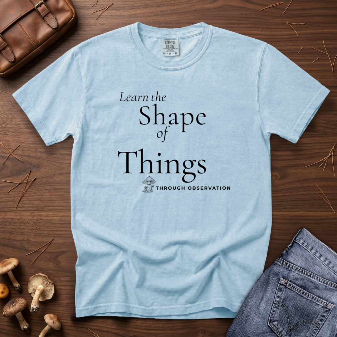 Learn the Shape of Things Through Observation T-Shirt