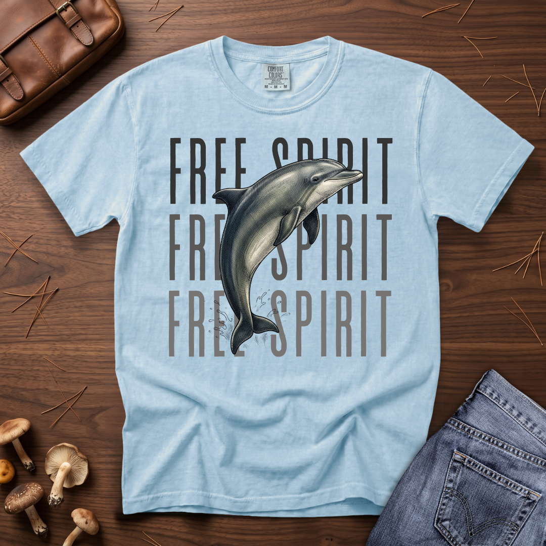 Free Spirit - Dolphin T-Shirt
