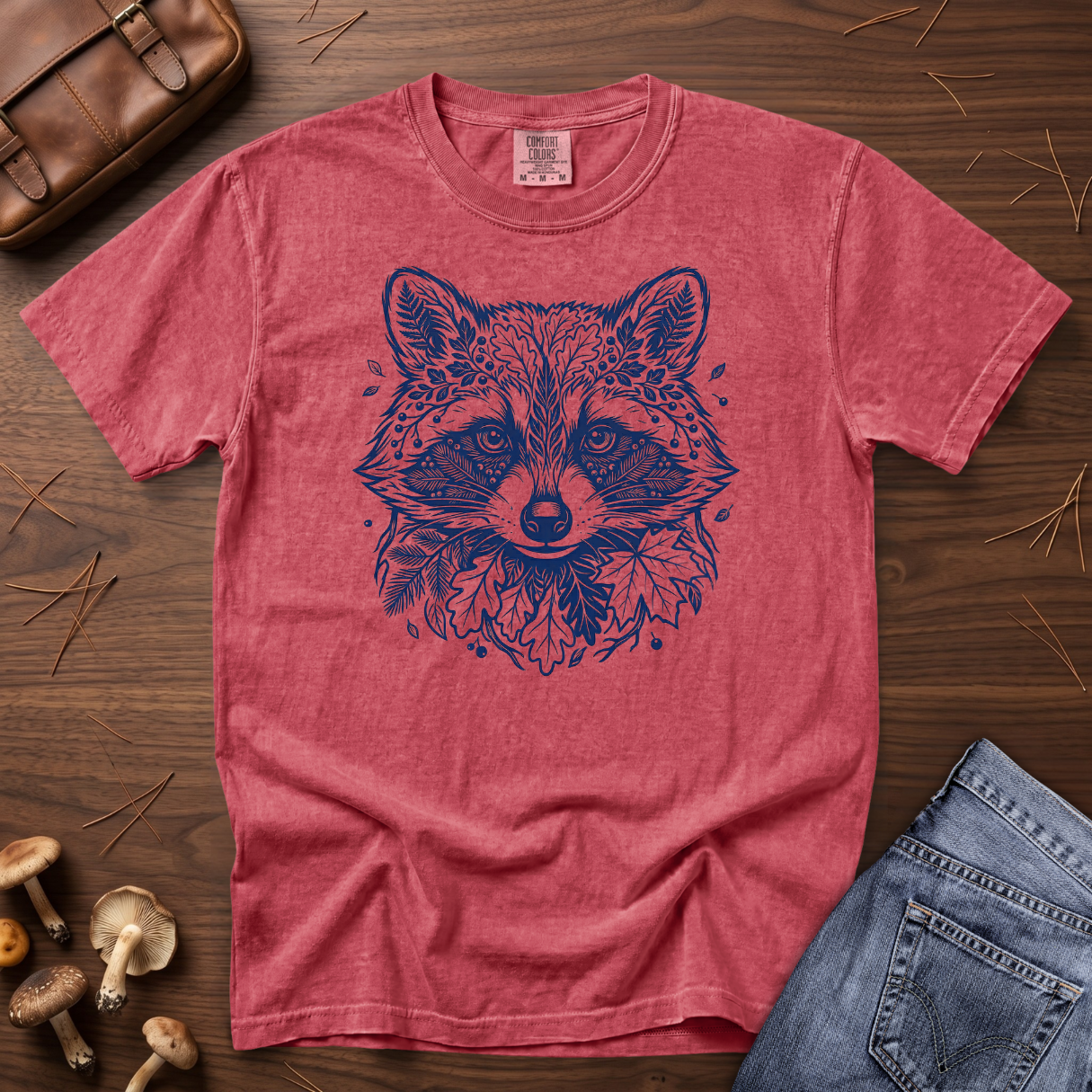 Woodland Raccoon T-Shirt